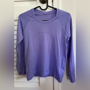 lululemon athletica Purple Long Sleeve Top